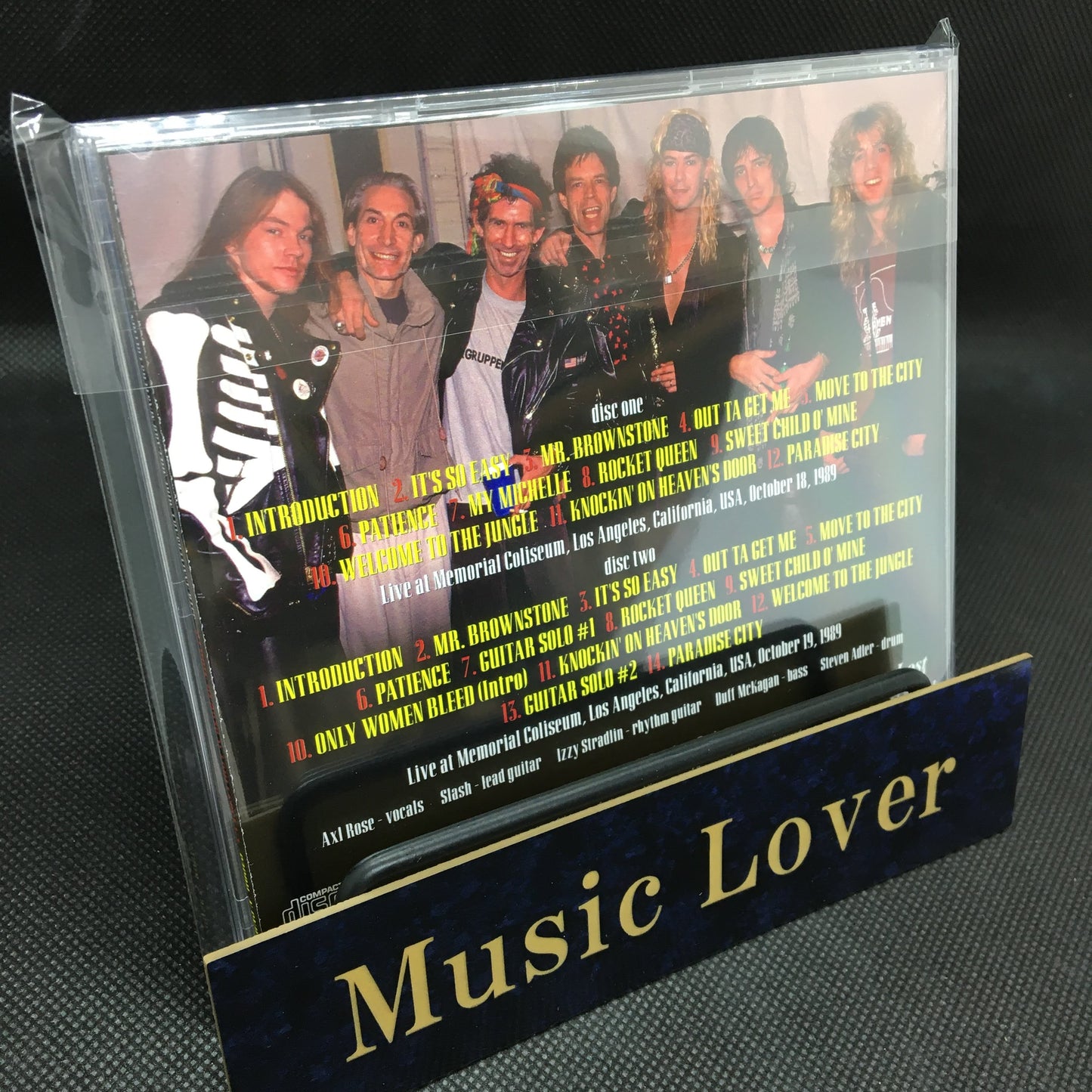 GUNS N’ ROSES / LA 1989 FIRST & SECOND NIGHTS 35TH ANNIVERSARY MIKE MILLARD MASTERS EDITION (2CDR)