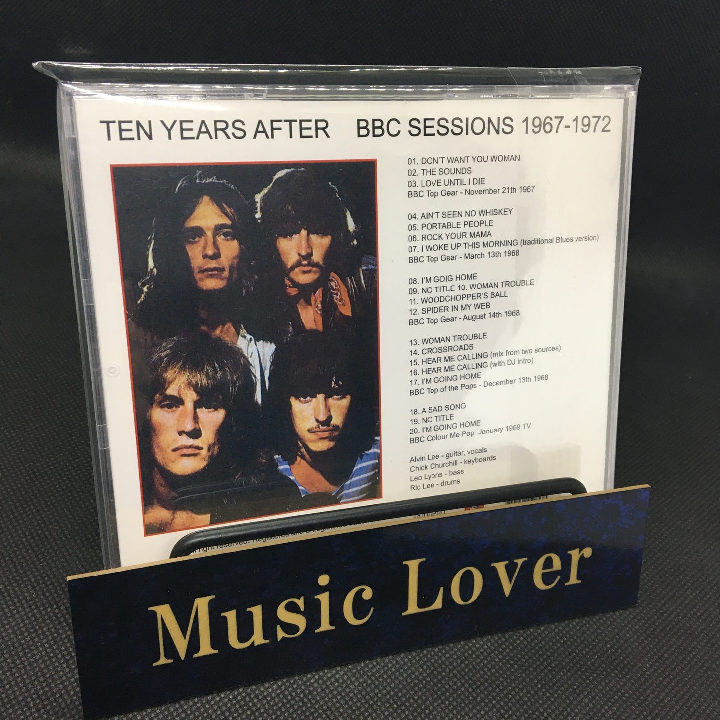 TEN YEARS AFTER / BBC SESSIONS 1967-1969 STEREO SOUNDBOARD (1CDR)