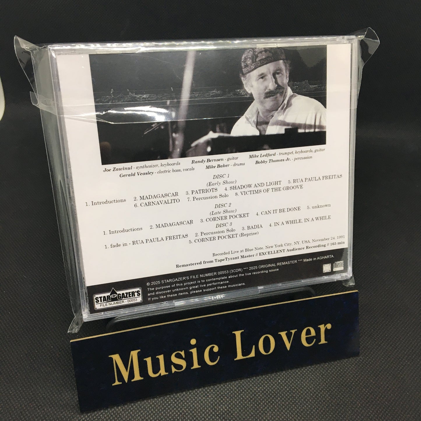 ZAWINUL SYNDICATE / LIVE AT BLUE NOTE 911124 (3CDR)