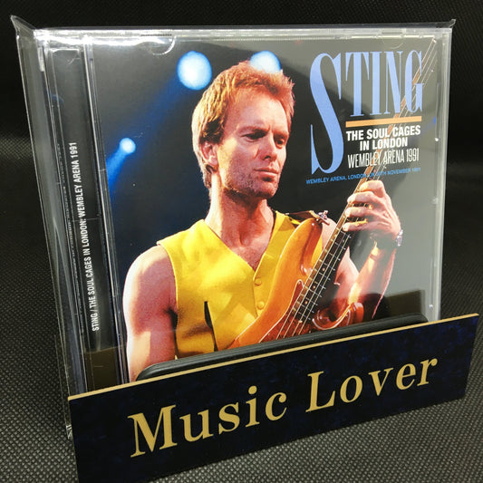 STING / THE SOUL CAGES IN LONDON WEMBLEY ARENA 1991 STEREO SOUNDBOARD (2CDR)