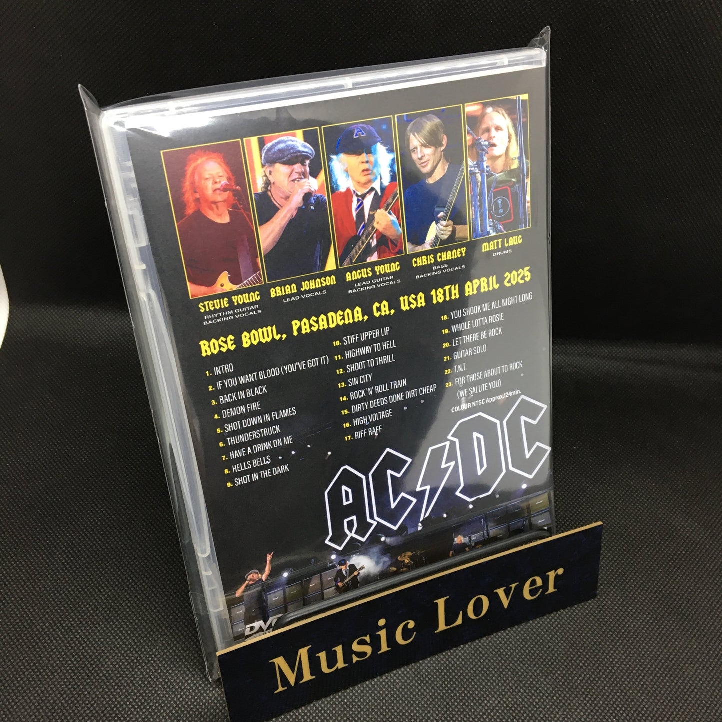AC/DC / PASADENA 2025 FRONT ROW (1DVDR)