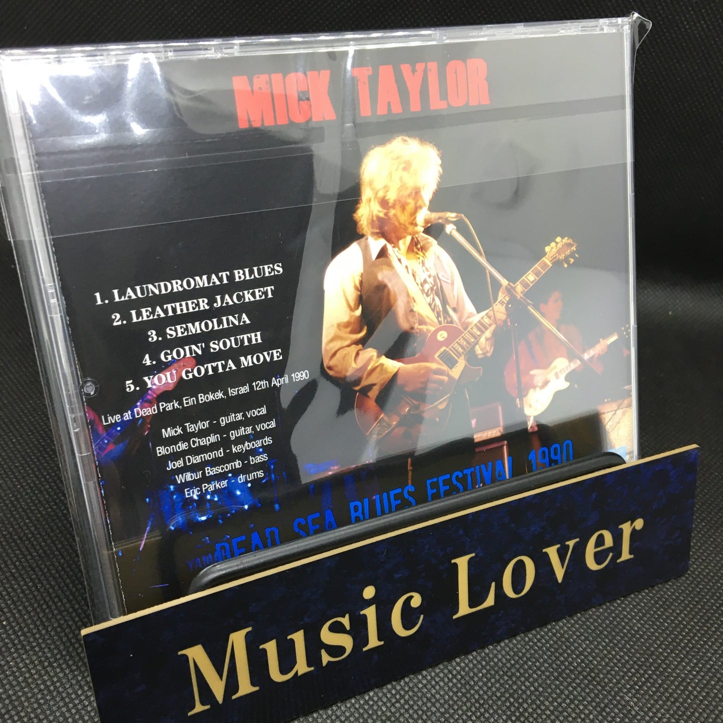 MICK TAYLOR / DEAD SEA BLUES FESTIVAL 1990 STEREO SOUNDBOARD (1CDR)