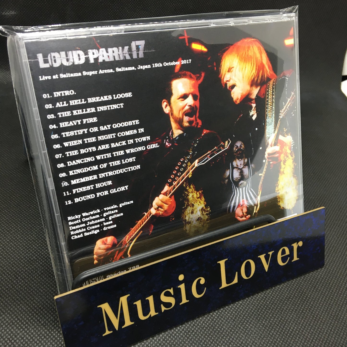 BLACK STAR RIDERS / LOUD PARK 17 (1CDR)