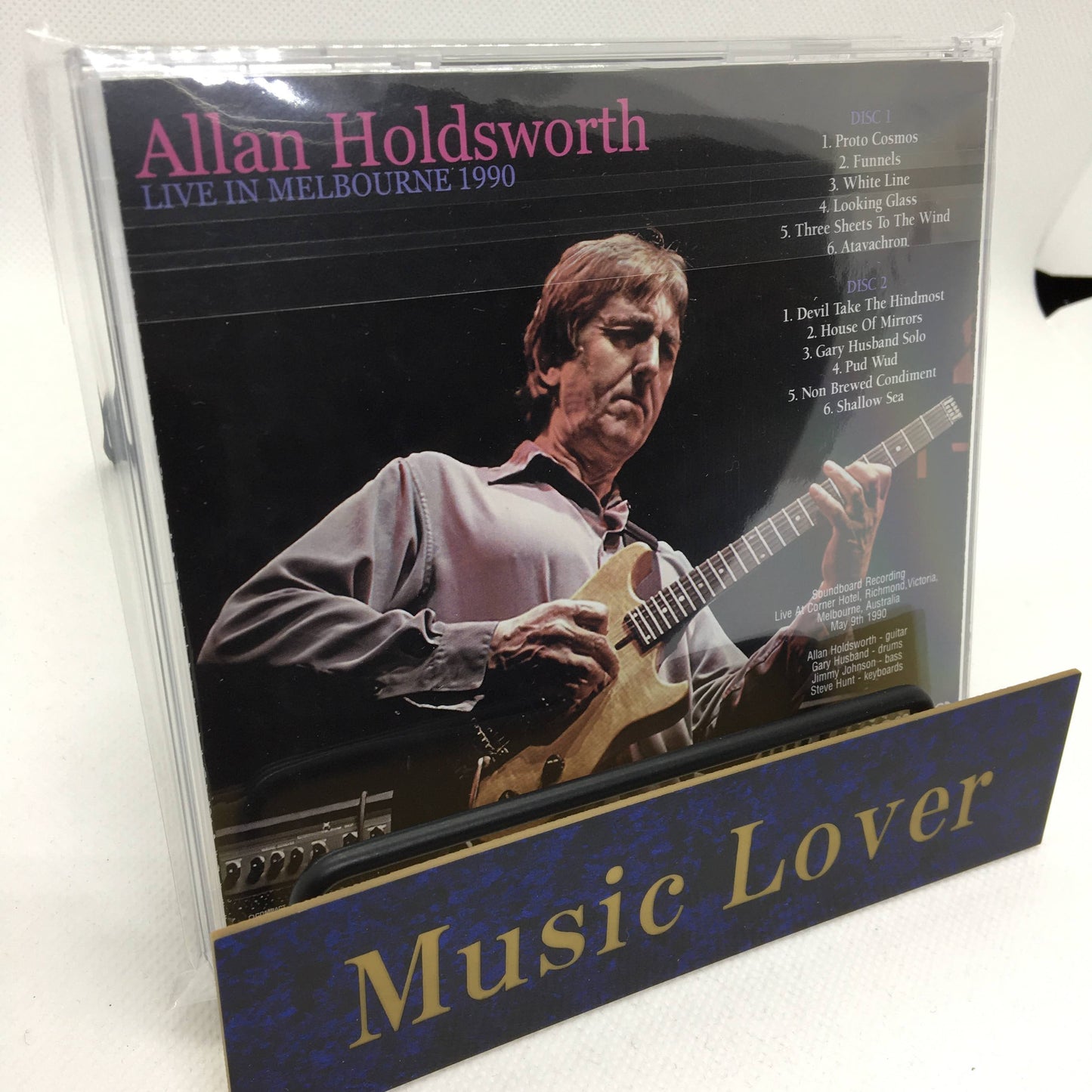 ALLAN HOLDSWORTH / LIVE IN MELBOURNE 1990 Soundboard (2CDR)