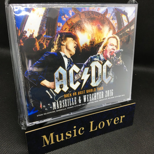 AC/DC / MARSEILLE & WERCHTER 2016 (4CDR)