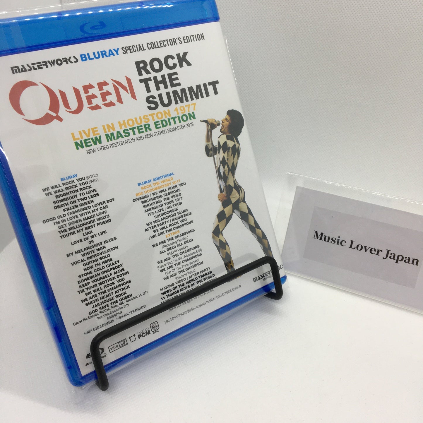 QUEEN / ROCK THE SUMMIT LIVE IN HOUSTON 1977 NEW MASTER EDITION (1BDR)