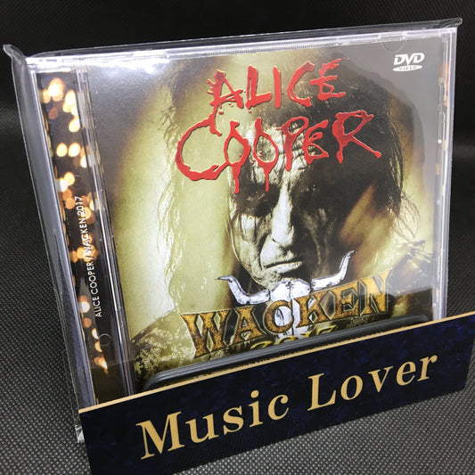 ALICE COOPER / WACKEN 2017 PRO SHOT (1DVDR)