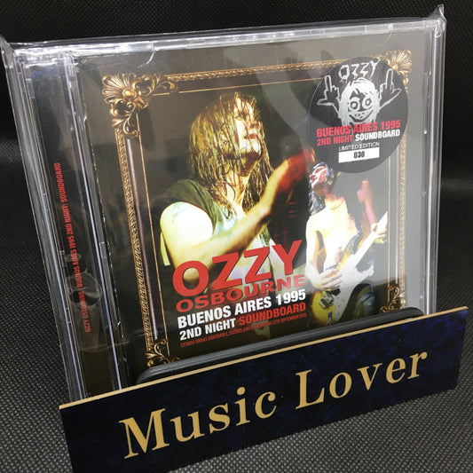 OZZY OSBOURNE / BUENOS AIRES 1995 2ND NIGHT SOUNDBOARD (2CD)