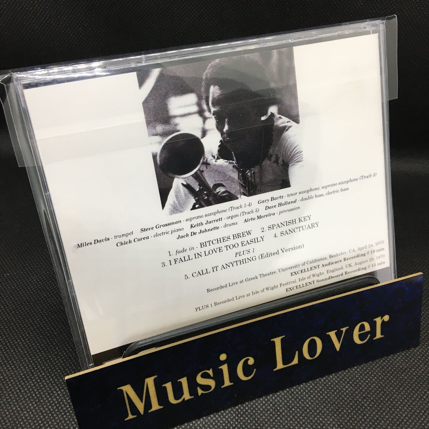 MILES DAVIS / LIVE AT GREEK THEATRE 700424 PLUS 1 2025 UPGRADE VERSION (1CDR)