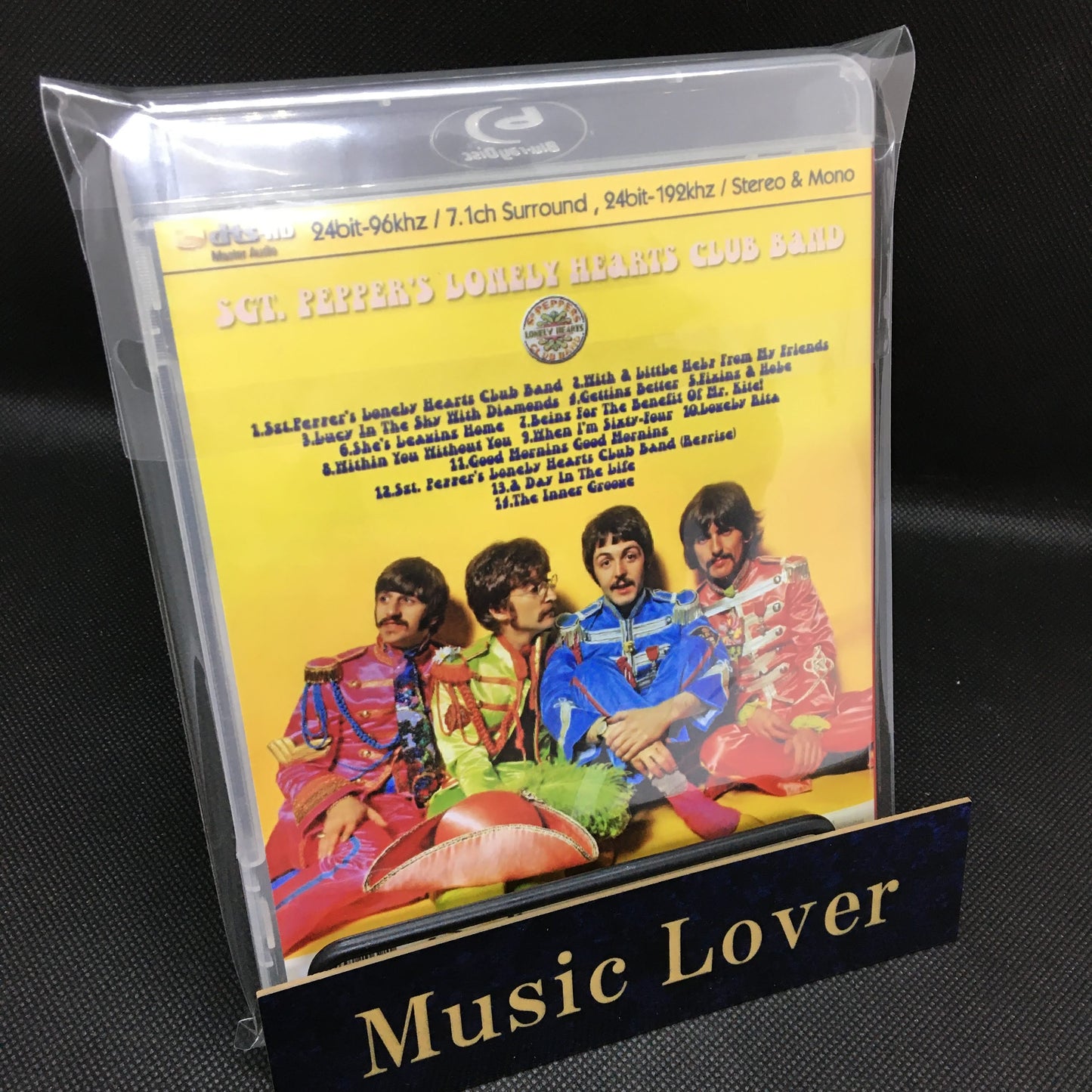 The Beatles / SGT. PEPPER'S LONELY HEARTS CLUB BAND 24bit-96khz / 7.1ch Surround, 24bit-192khz / Stereo & Mono (1BDR) DTS-HD Master Audio