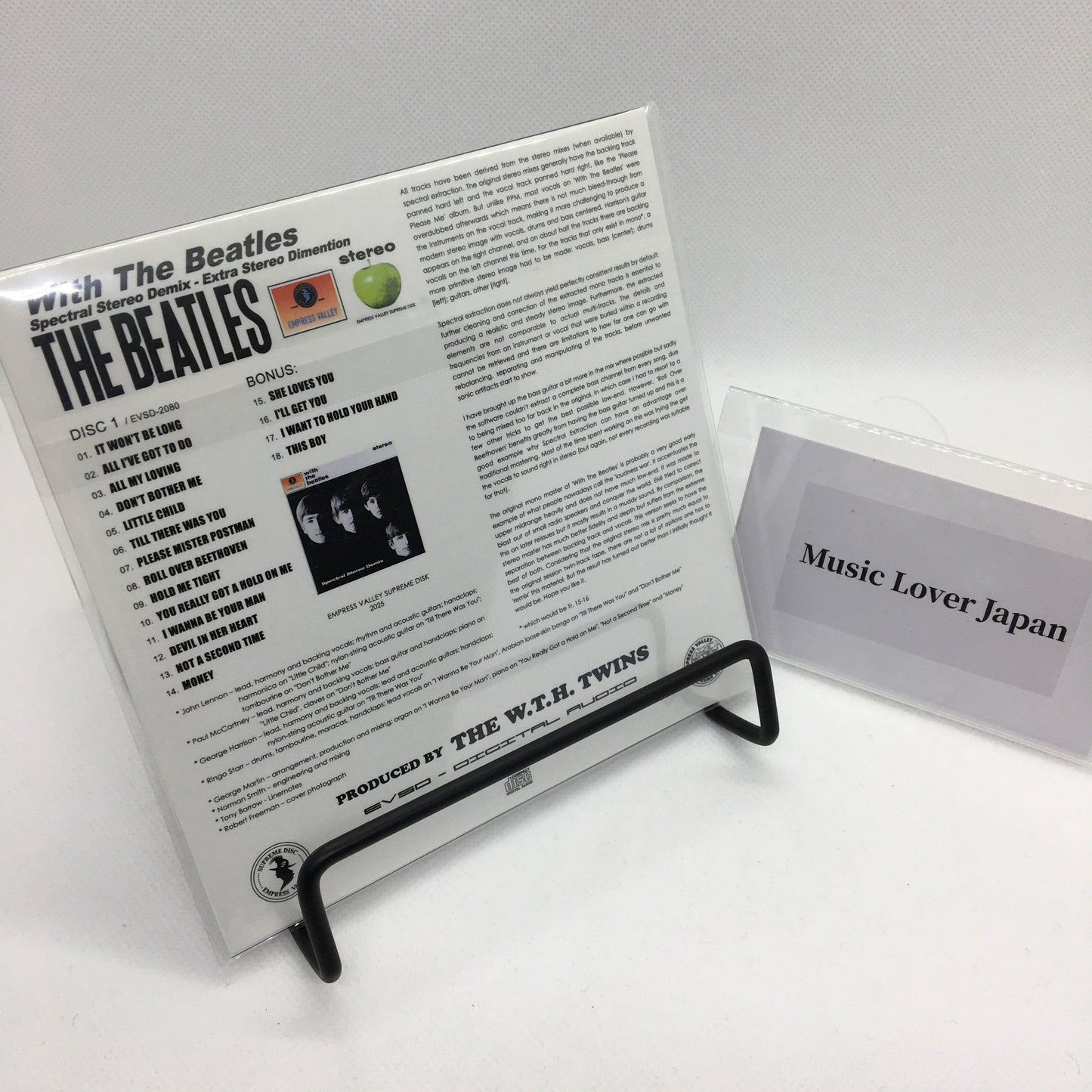 The Beatles / with the beatles 24bit-96khz / 5.1ch Surround, 24bit-192khz / Stereo & Mono (1BDR) DTS-HD Master Audio