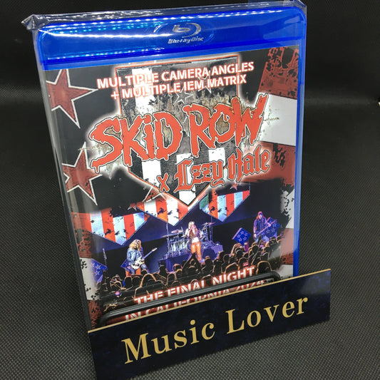 SKID ROW + LZZY HALE / THE FINAL NIGHT IN CALIFORNIA 2024 MULTI CAMERA ANGLES & MULTI IEM MATRIX PRO SHOT (1BDR)