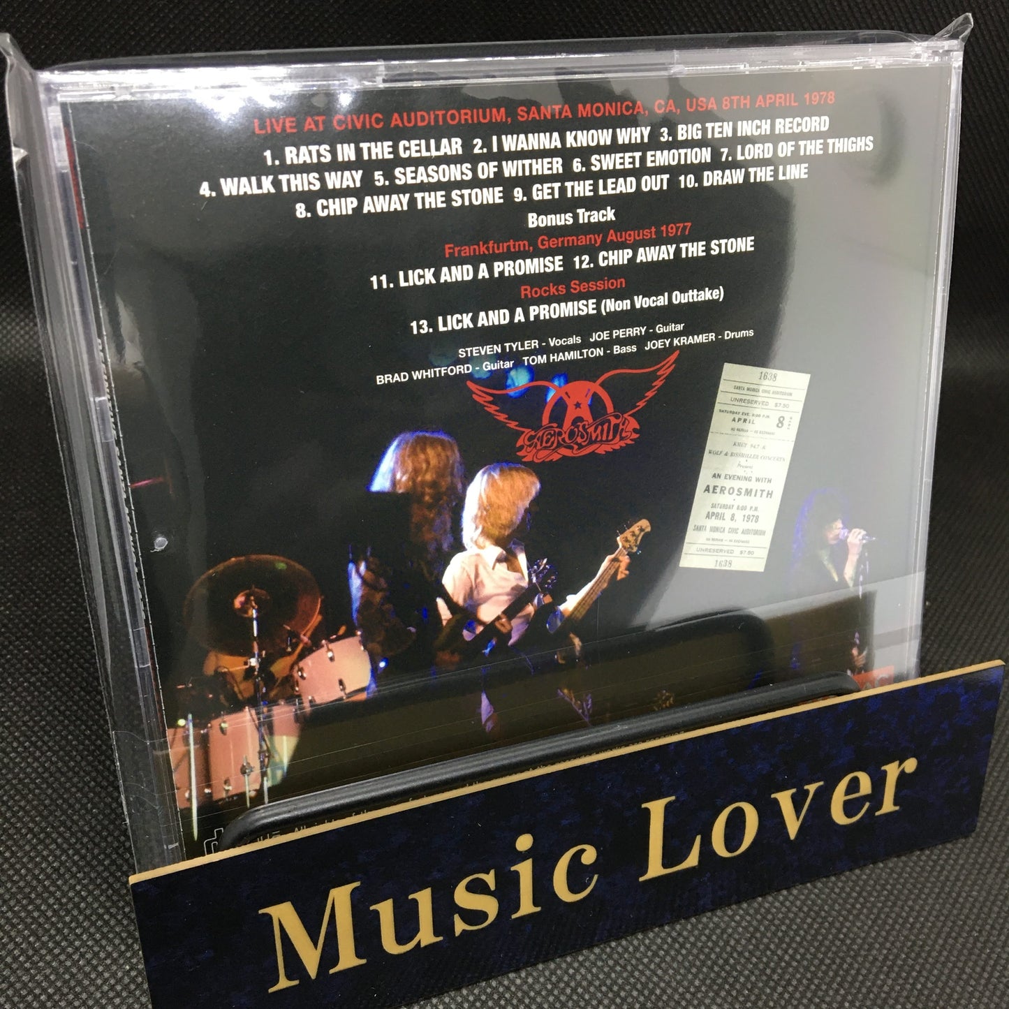 AEROSMITH / DEFINITIVE SANTA MONICA 1978 SOUNDBOARD (1CD)