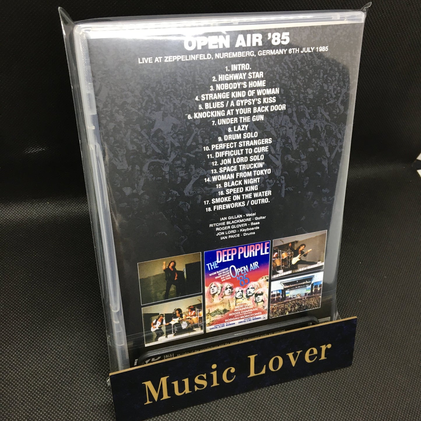 DEEP PURPLE / NUREMBERG 1985 (1DVDR)