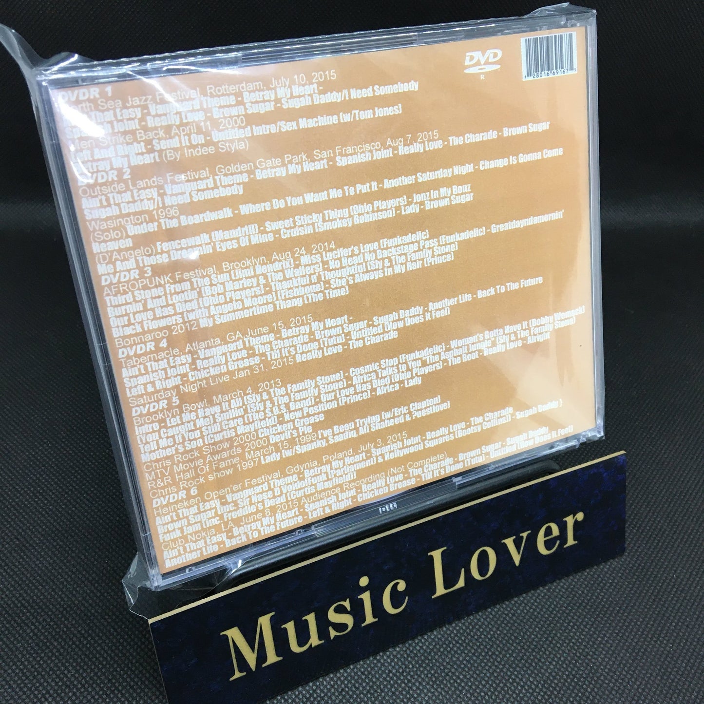 D'Angelo / Video Anthology (6DVDR)