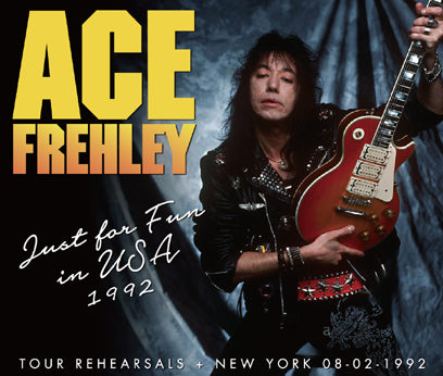ACE FREHLEY / JUST FOR FUN IN USA 1992 (2CDR+1DVDR)