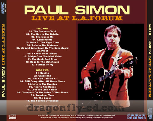 PAUL SIMON / LIVE AT L.A. FORUM (2CDR)