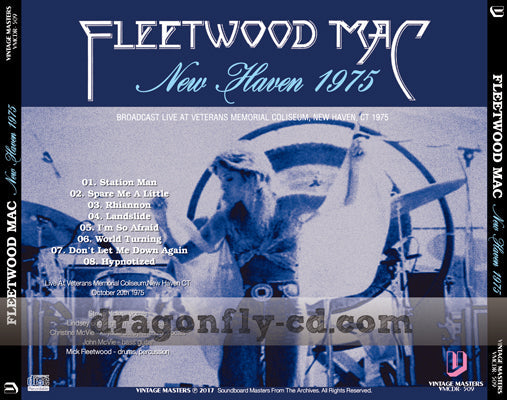FLEETWOOD MAC / NEW HAVEN 1975 Soundboard (1CDR)