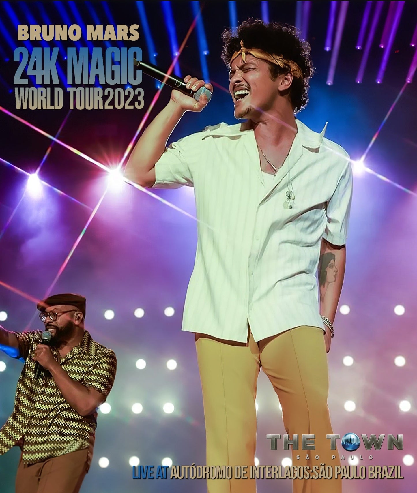 Bruno Mars / 24K MAGIC WORLD TOUR The Town 2023 (1BDR)