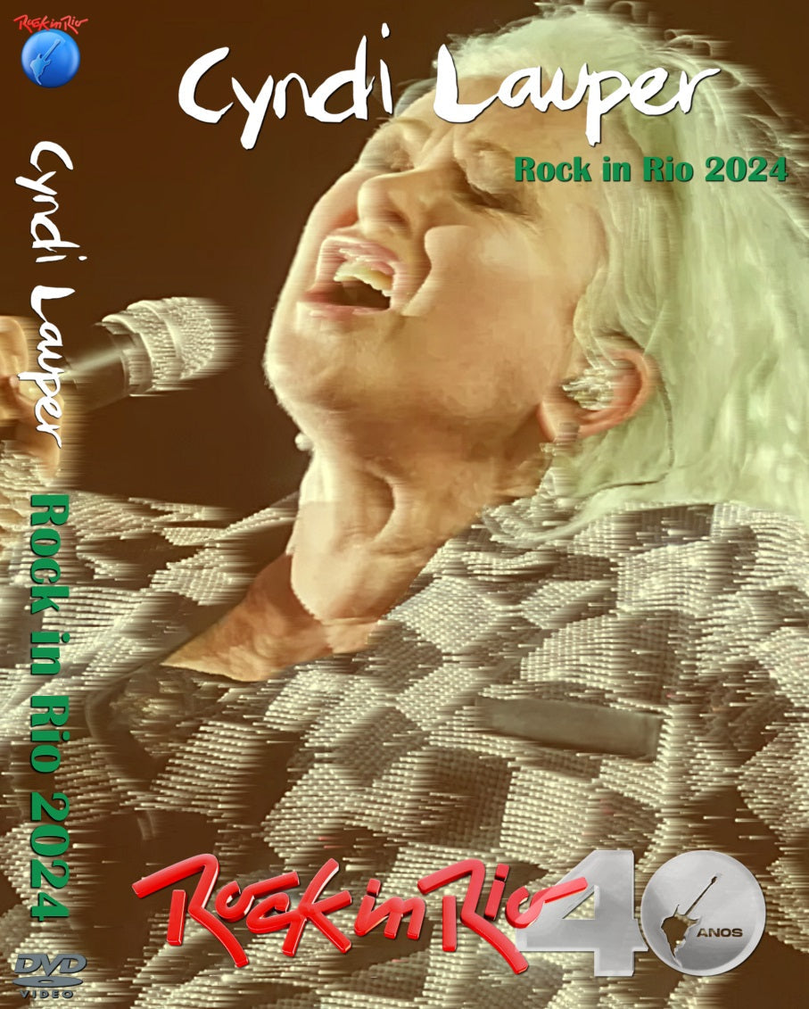 Cyndi Lauper / Rock in Rio 2024 PRO SHOT (1DVDR)