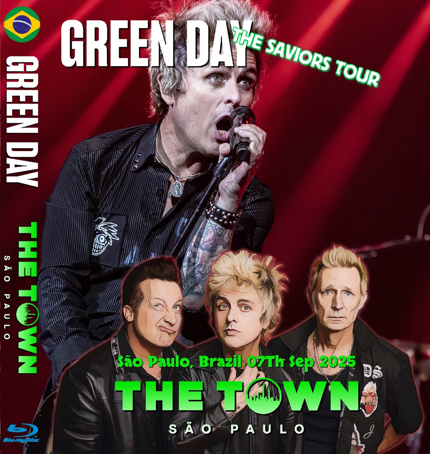 Green Day / The Saviors Tour 2025 The Town Fes (1BDR)