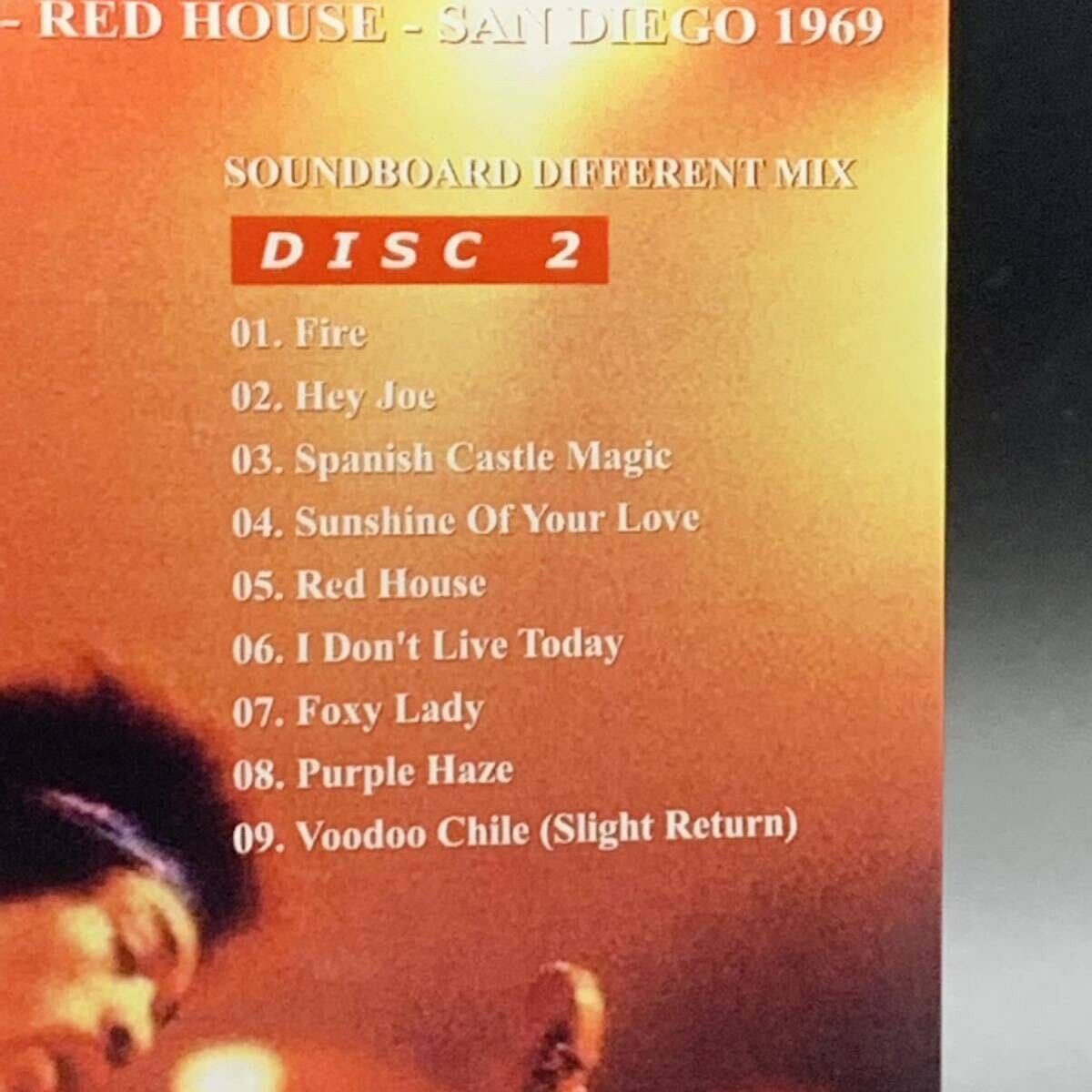 JIMI HENDRIX / RED HOUSE 2CD Limited Edition EMPRESS VALLEY SUPREME DISK