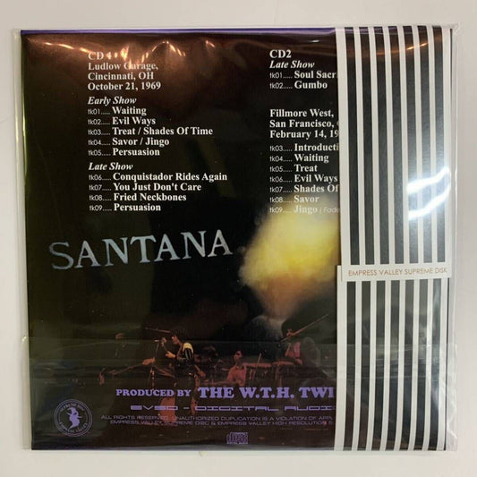 SANTANA / 1969 Ludlow Garage Live (2CD)