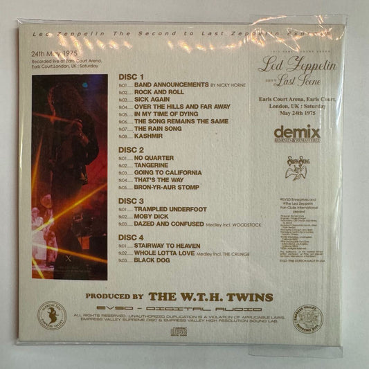 LED ZEPPELIN / SECOND TO LAST SCENE (4CD)