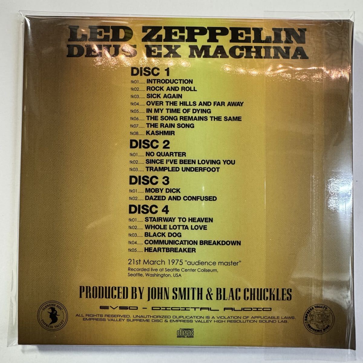 LED ZEPPELIN / DEUS EX MACHINA (14CD BOX with Booklet)
