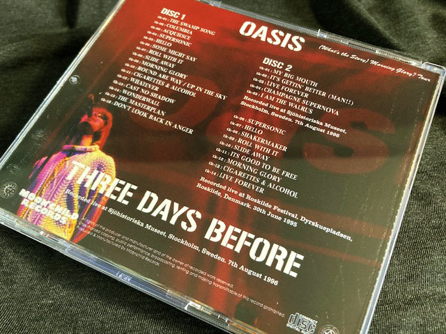 Oasis / Three Days Before SOUNDBOARD (2CD) Moonchild Records