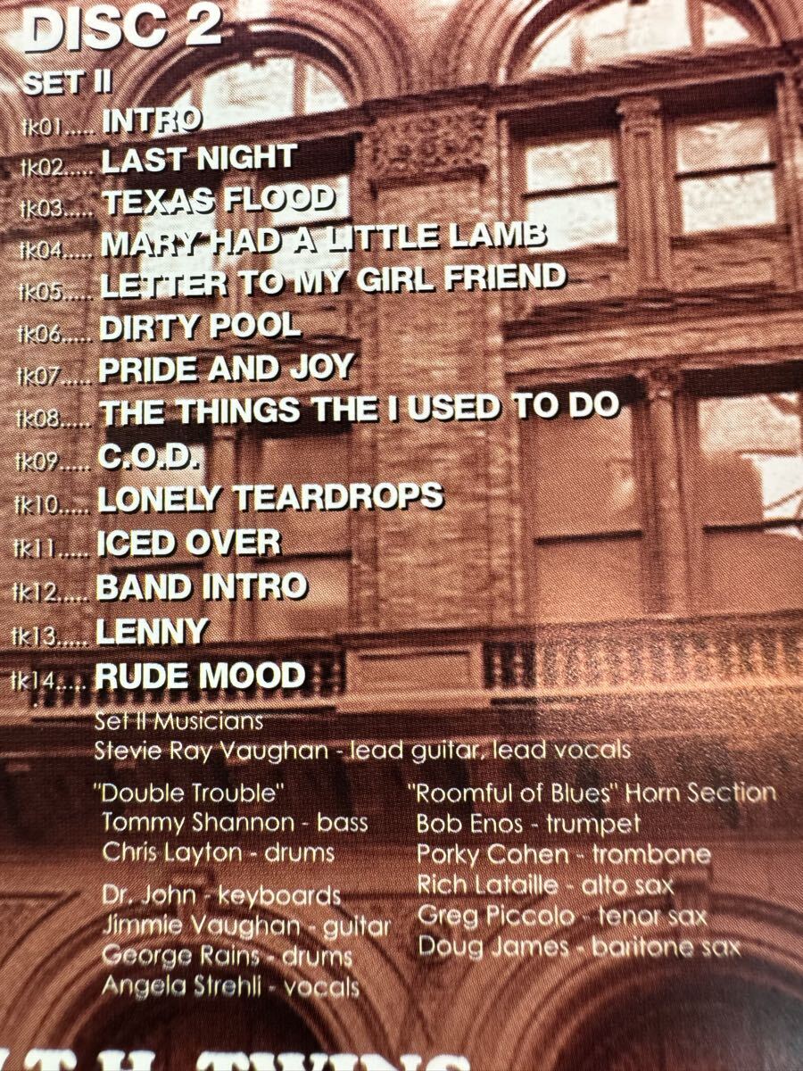 STEVIE RAY VAUGHAN / LIVE AT CARNEGIE HALL COMPLETE RECORDINGS (2CD)