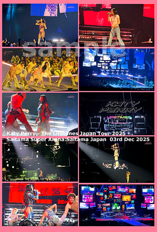 Katy Perry / The Lifetimes Japan Tour 2025 (1DVDR)
