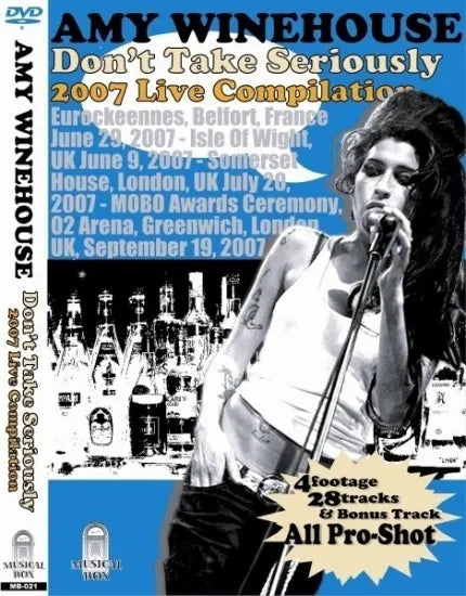 AMY WINEHOUSE / DON'T TAKE SERIOUSLY PRO SHOT (1DVDR)