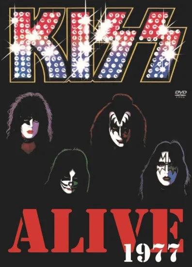 KISS / ALIVE 1977 (2DVDR)
