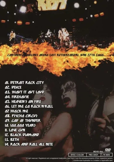 KISS / THE LAST KISS (1DVDR)