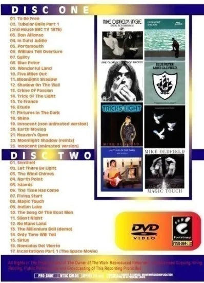 MIKE OLD FIELD / ULTIMATE VIDEOGRAPHY (2DVDR)