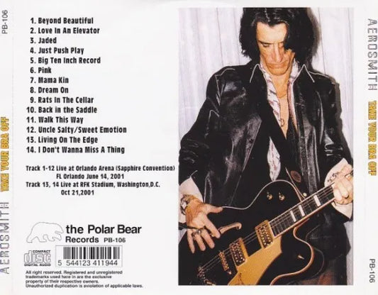 AEROSMITH / TAKE YOUR BRA OFF (1CD)