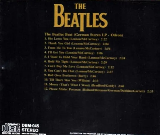THE BEATLES / THE BEATLES BEAT (GERMAN STEREO) (1CD)