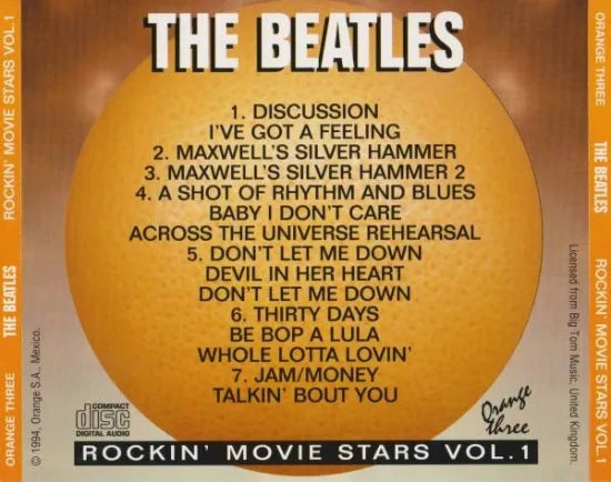 THE BEATLES / ROCKIN' MOVIE STARS VOL.1 (1CD)