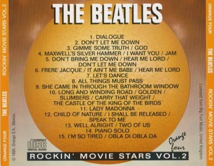 THE BEATLES / ROCKIN' MOVIE STARS VOL.2 (1CD)