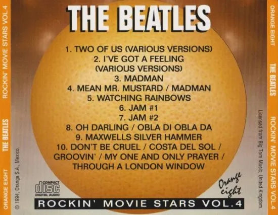 THE BEATLES / ROCKIN' MOVIE STARS VOL.4 (1CD)