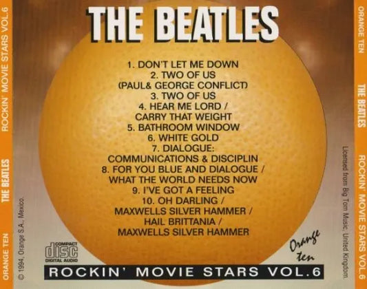 THE BEATLES / ROCKIN' MOVIE STARS VOL.6 (1CD)