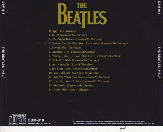 THE BEATLES / HELP! (UK MONO) DR.EBBETTS (1CD)