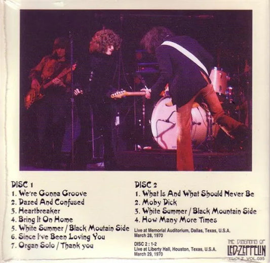 LED ZEPPELIN / TEXAS TWO STEPS (2CD PAPER)