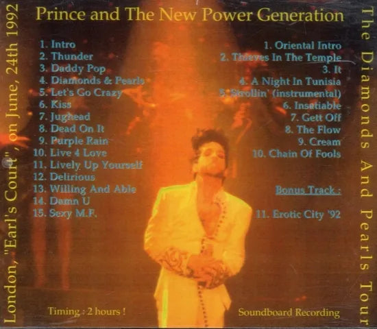 PRINCE & NEW POWER GENERATION / THUNDER (2CD)