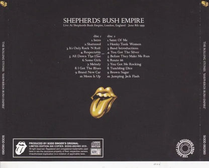 THE ROLLING STONES / SHEPHERDS BUSH EMPIRE (2CD)