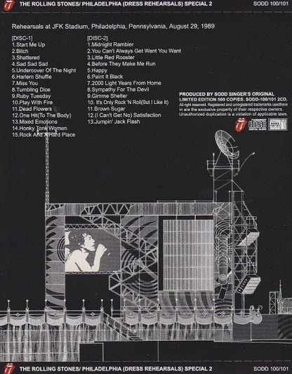 THE ROLLING STONES / PHILADELPHIA DRESS REHEARSALS SPECIAL 2 (2CD)