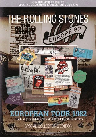 THE ROLLING STONES / EUROPEAN TOUR 1982 (2CD+2DVD)