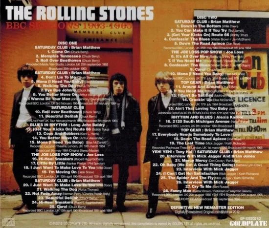THE ROLLING STONES / BBC SESSIONS 1963-1965 (2CD)