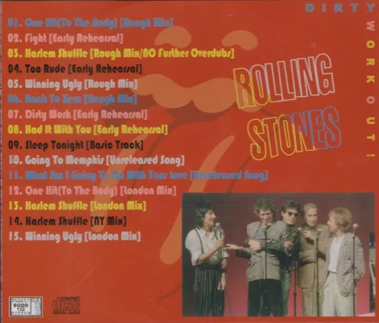 THE ROLLING STONES / DIRTY WORK OUT (1CD)